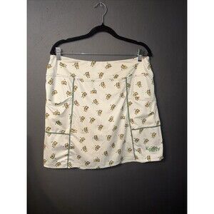 Kandy Golf Skort XL Green Avocado Athletic Novelty Print